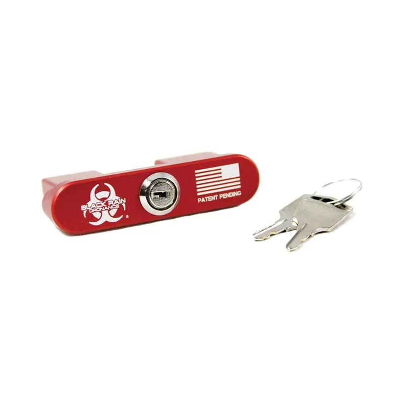 Black Rain AR15 Safety Lock Aluminum Red .223/5.56
