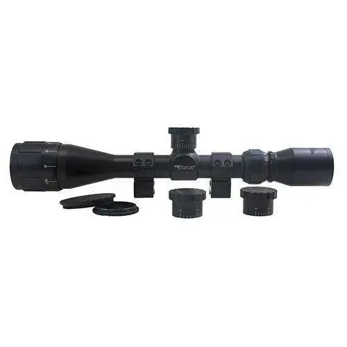 BSA 22412X40AO Sweet 22 4-12x 40mm AO Obj 40-10 ft @ 100 yds FOV 1" Tube Matte Black Finish 30/30 Duplex