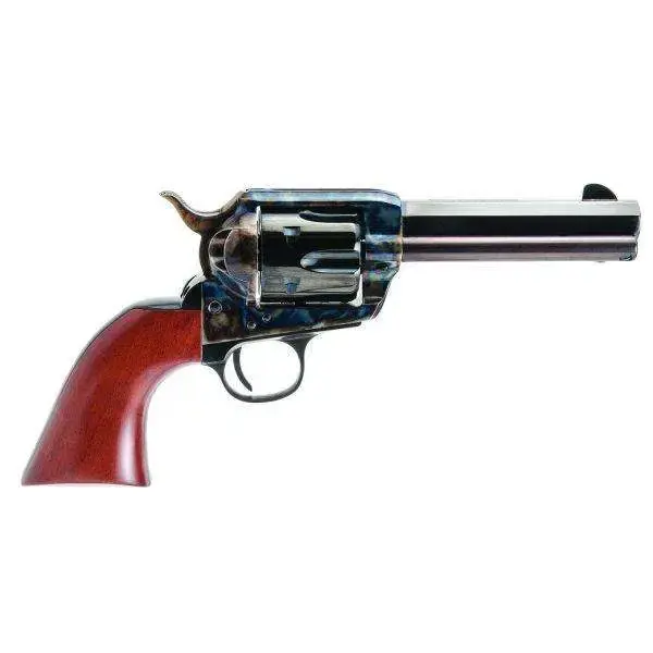 Cimarron PP400MALO El Malo Pre-War 1896-1940 38 Special,357 Mag 6 Round 4.75" Blued Color Case Hardened Walnut Grip