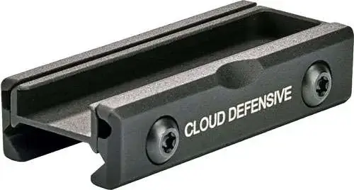 CLOUD DEFENSIVE LLC LCSMK1ABLKANOD LCS for Surefire ST-07 Picatinny 6061-T6 Aluminum Black Anodized