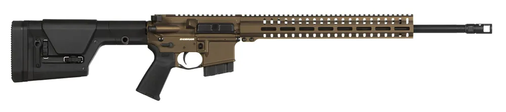 CMMG 60A86D7-MB Endeavor 300 MK4 6mm ARC 20" 10+1 Midnight Bronze Cerakote Receiver Adjustable Magpul PRS Stock