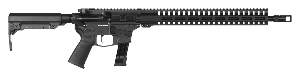 CMMG 92AE68F-GB Resolute 300 MK17 9mm Luger 16.10" 21+1 Graphite Black Cerakote Receiver CMMG 6 Position RipStock Stock