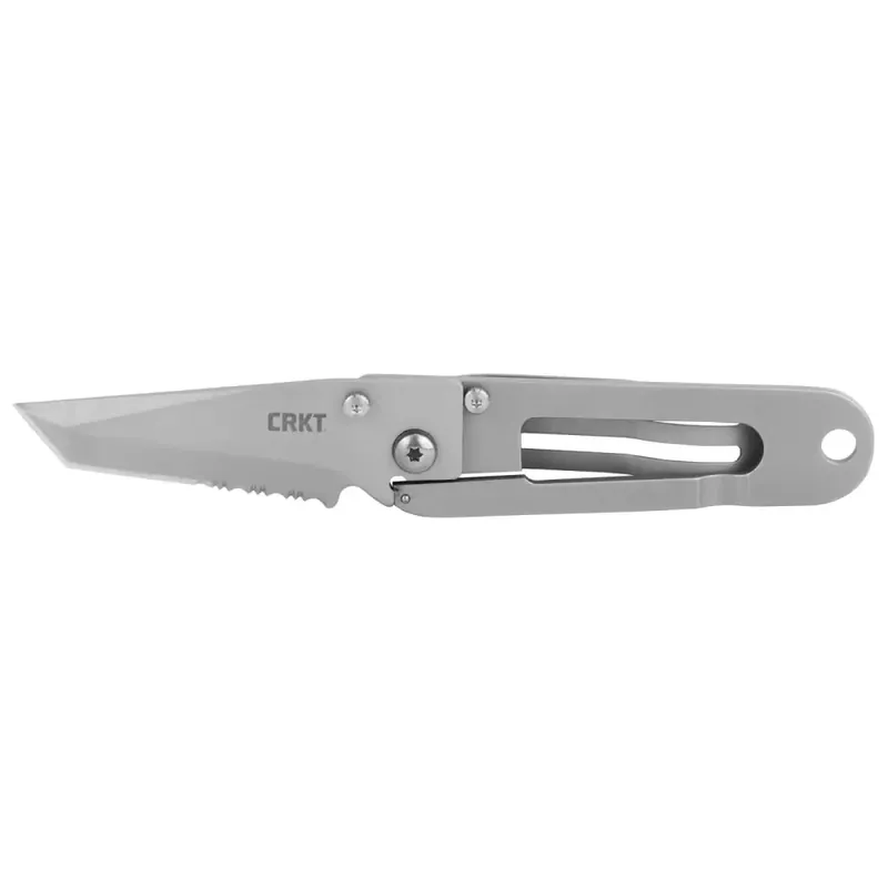Columbia River K.I.S.S Folder 420J2 Stainless Tanto Blade 420J2 Stainless