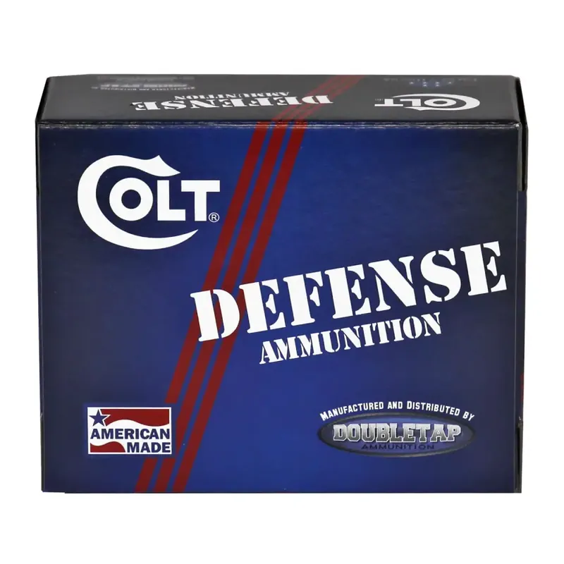 Colt Ammo 45A230CT Defense 45 ACP 230 GR Jacketed Hollow Point (JHP) 20 Round Box