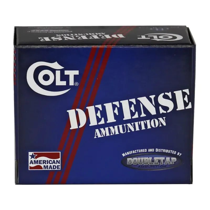 Colt Ammo 9M124CT Defense 9mm Luger 124 GR Jacketed Hollow Point (JHP) 20 Round Box