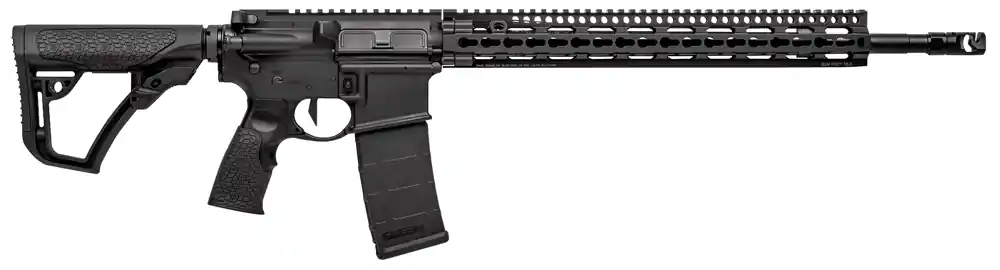 Daniel Defense 0215112033047 DDM4 V11 Pro 5.56x45mm NATO 18" 30+1 Black Hard Coat Anodized 6 Position w/SoftTouch Overmolding Stock