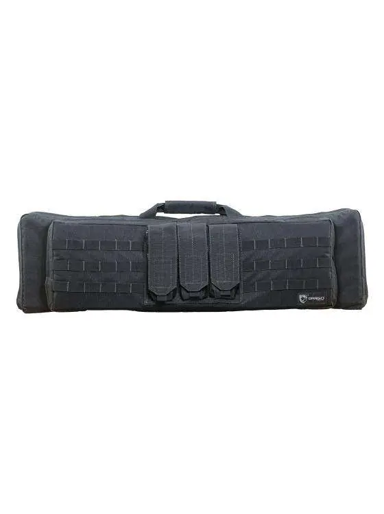 Drago Gear 12306BL XT Double Rifle Case 36" Black 600D Polyester 2 Rifles