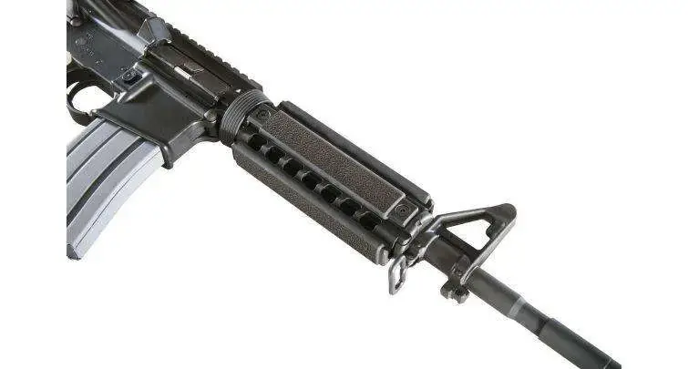 Ergo Textured Slim Line Rail Covers 18 Slot Polymer Black