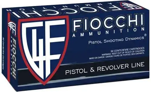 Fiocchi 357SIGAP Training Dynamics 357 Sig 124 gr Full Metal Jacket (FMJ) 50 Round Box