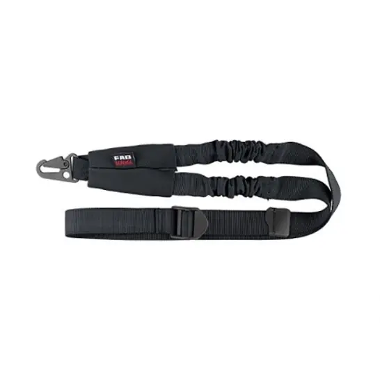 FAB Defense FX-BUNGEEB One Point Tactical Sling 1.18" W x 23.60" L Bungee Black Elastic