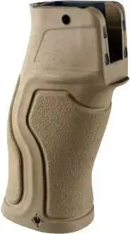 FAB Defense FX-GRADUSFBVT Gradus Beavertail Pistol Grip AR-15 Flat Dark Earth Polymer w/Rubber Overmold