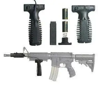 FAB DEFENSE FX-TAL4B TL-4 Ergonomic Ventilated Vertical Foregrip Polymer Black