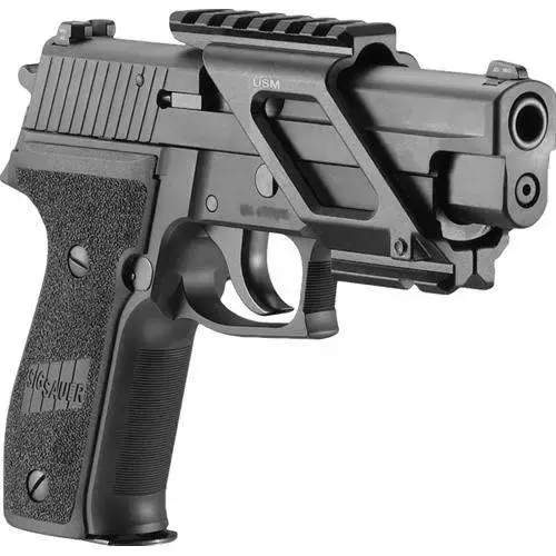 FAB DEFENSE FX-USM USM Universal Scope Mount For Handgun 6061-T6 Aluminum Black Matte Anodized Finish