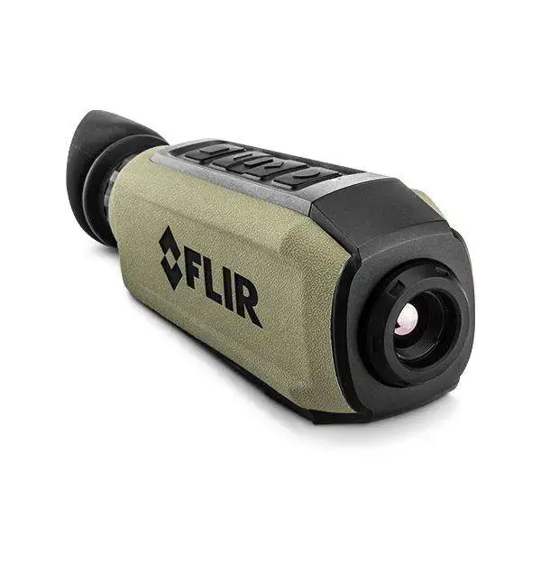 FLIR 7TM01F230 Scion OTM 266 Monocular 1x 18mm 24x18 Degrees FOV Black/OD Green