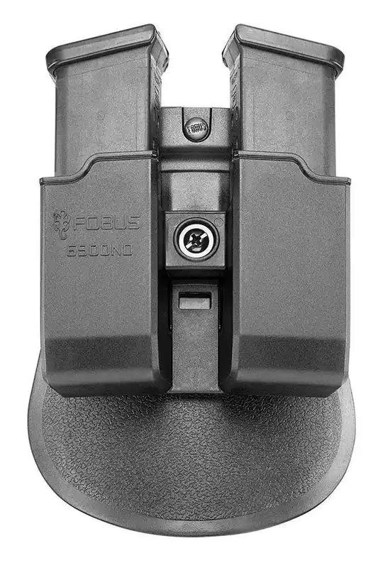 Fobus 6900NDP Double with Paddle Fits Glock HK USP 9mm Luger/40 S&W Double Stack Polymer Black