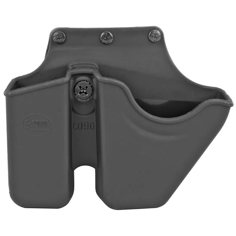 Fobus CU9GBH Handcuff/Magazine Belt Pouch Fits Glock & HK 9mm/40 Cal Plastic Black