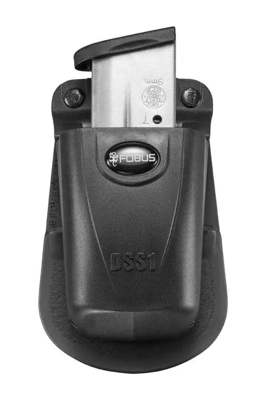 Fobus DSS1 Single 9mm Luger/40 S&W Single Stack Polymer Black