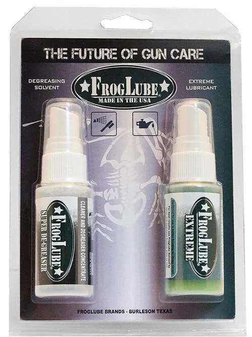 FrogLube 15265 Dual Kit 1 oz Super Degreaser/1 oz CLP