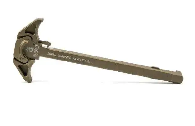 Geissele Automatics 05313S Super Charging Handle AR-15 Desert Dirt Hardcoat Anodized 7075 Aluminum