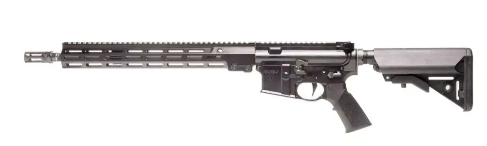 Geissele Automatics 08-188LB Super Duty 5.56x45mm NATO 16" Luna Black Manganese Phosphate B5 Enhanced Sopmod Stock Geissele Rifle Grip Grip