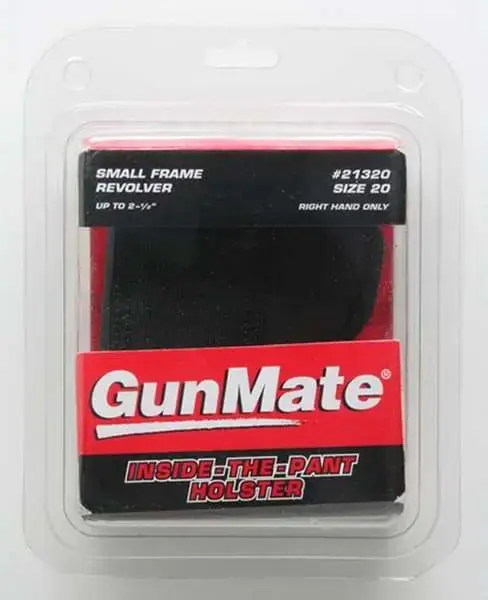 Uncle Mikes 21320 Gun Mate Black Synthetic IWB Up to 2.5" Barrel Right Hand