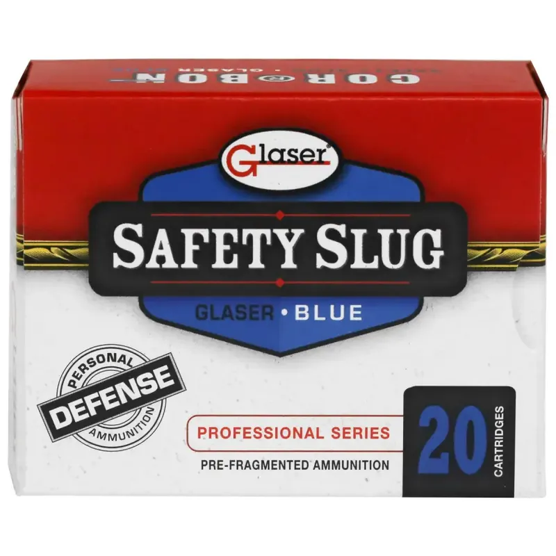 GLASER BLUE 45ACP+P 145GR 20 Round Box