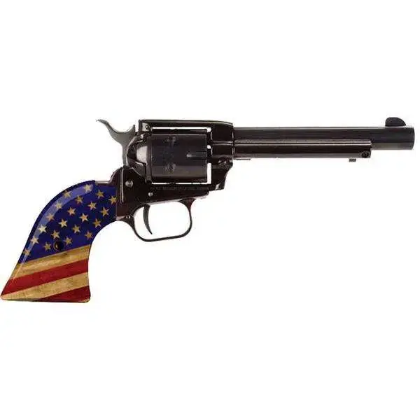 Rough Rider .22LR BK 4.75?? 6-RDS w/Flag Grip