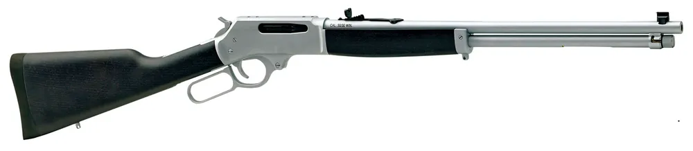 Henry H009AW All-Weather 30-30 Win 5+1 20" Satin Hard Chrome Stained Hardwood Right Hand