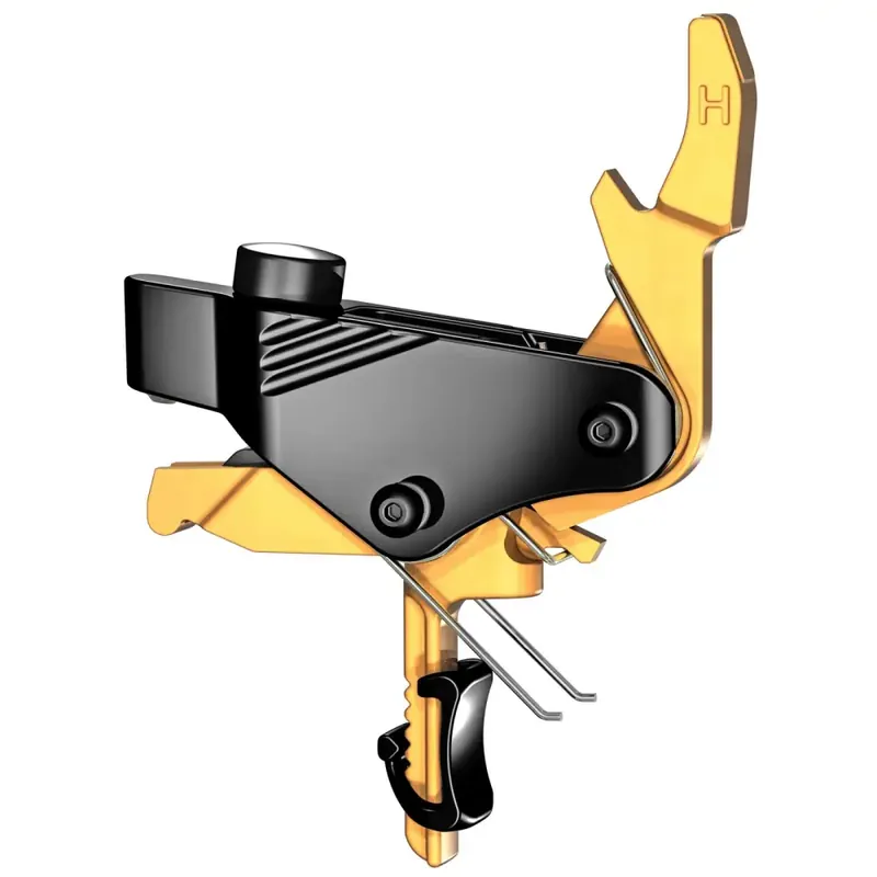 HIPERFIRE PDIGS PDI AR-Platform Black/Gold Single-Stage Curved 2 lbs