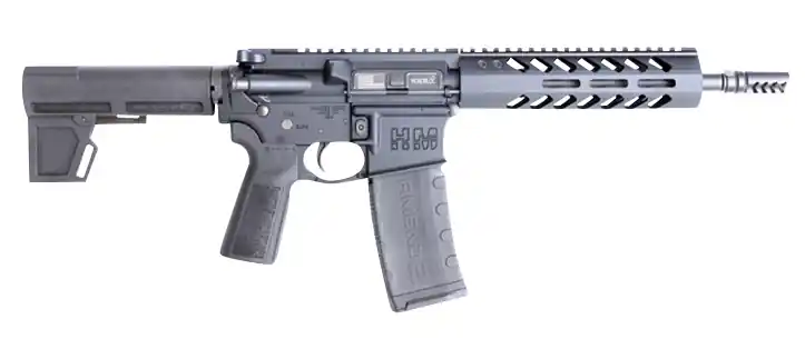 HM Defense HMP15FMB556C Raider MC5 223 Rem,5.56x45mm NATO 9.50" 30+1 Black Hard Coat Anodized Adjustable Shockwave 2.0 Blade Stock