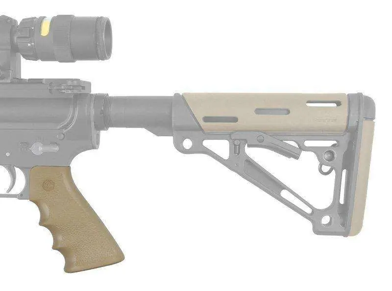 AR-15/M-16 Rubber Grip with Finger Grooves Flat Dark Earth