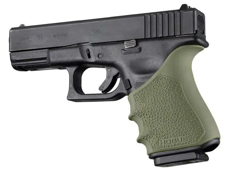 HandAll Beavertail Grip Sleeve Glock 19, 23, 32, 38 Gen 3-4 OD Green
