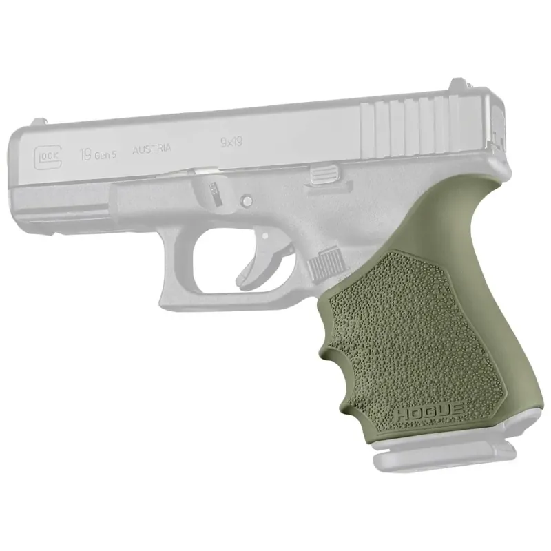 HandAll Beavertail Grip Sleeve Glock 19, 23, 32, 38 Gen 1-2-5 OD Green