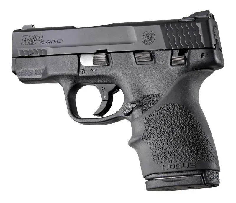 HandAll Beavertail Grip Sleeve S&W M&P Shield 45, Kahr P9/P40/CW9/CW40 Black