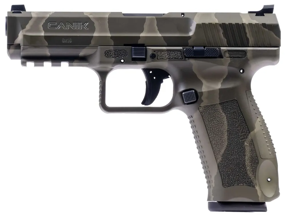 CANIK TP9SF 9MM FS 2-18RD MAGS REPTILE GREEN POLYMER