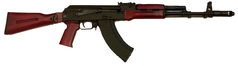 KUSA KR103 7.62X39 16.5 BLK RED WOOD 30RD