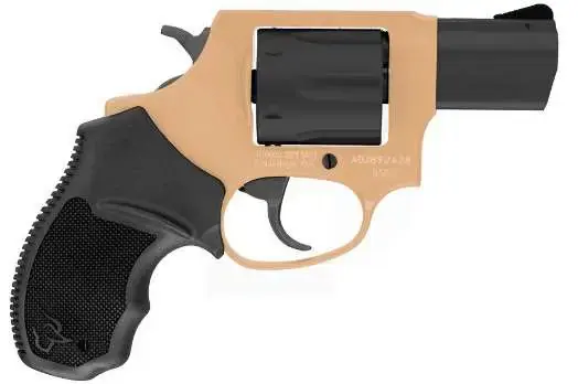 TAURUS 856 UL 38SPL 2" SAND/BK 6