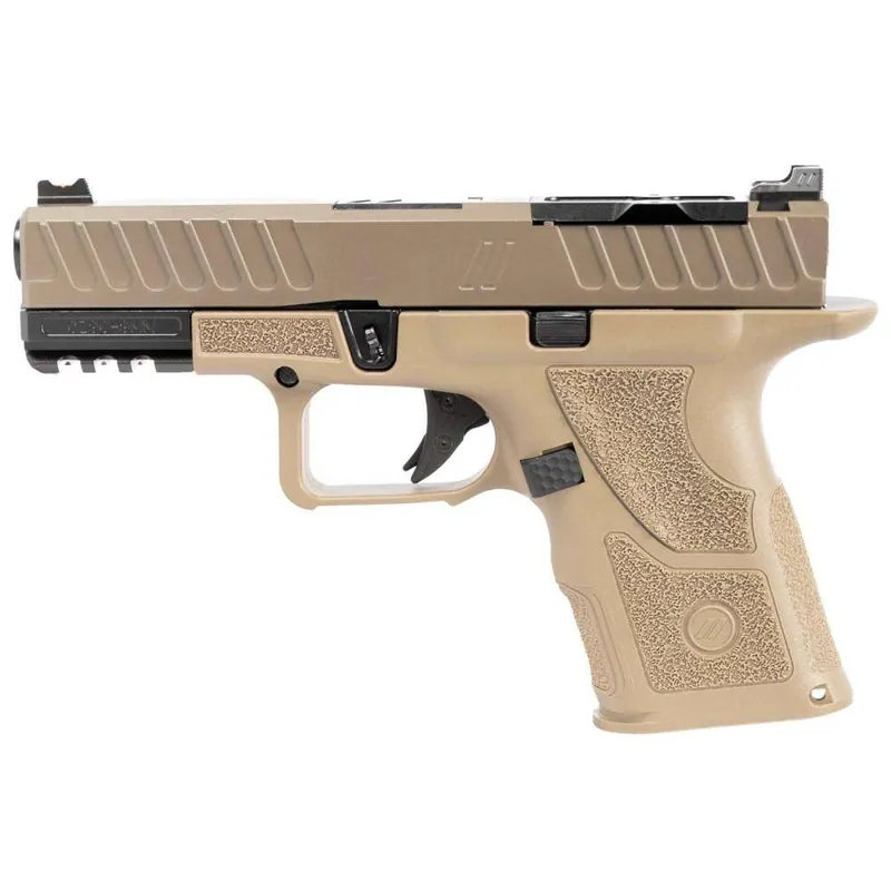 ZEV OZ9v2 COMBAT 9MM PISTOL FDE COMPACT SLIDE X GRIP 15RD