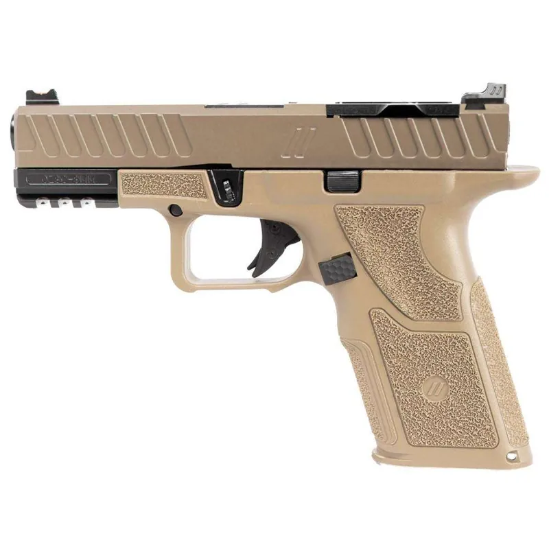 ZEV OZ9v2 COMBAT 9MM PISTOL FDE FULL SIZE X GRIP 15RD