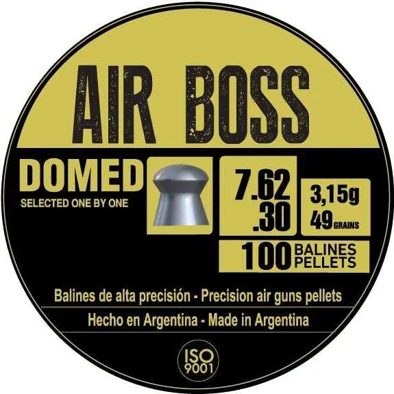 HATSAN APOLO .30 AIR BOSS DOMED 49 GRAIN 100 PACK