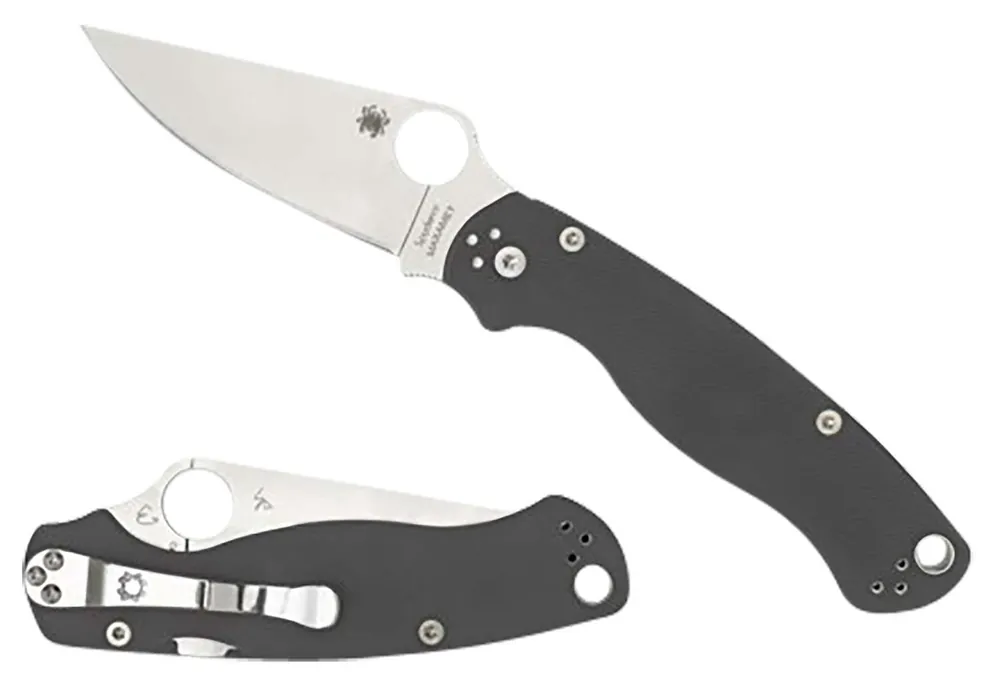 SPYDERCO PARAMILITARY2 DK GRAY