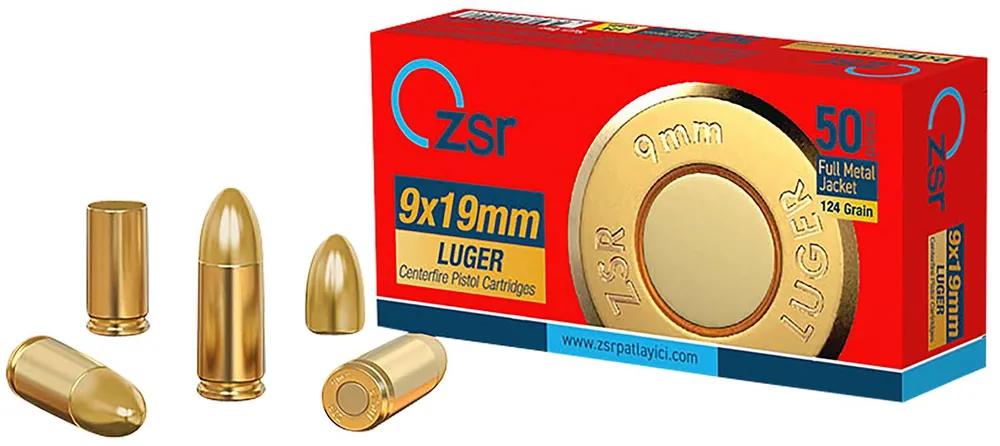 ZSR 9MM 124GR 50RD bx