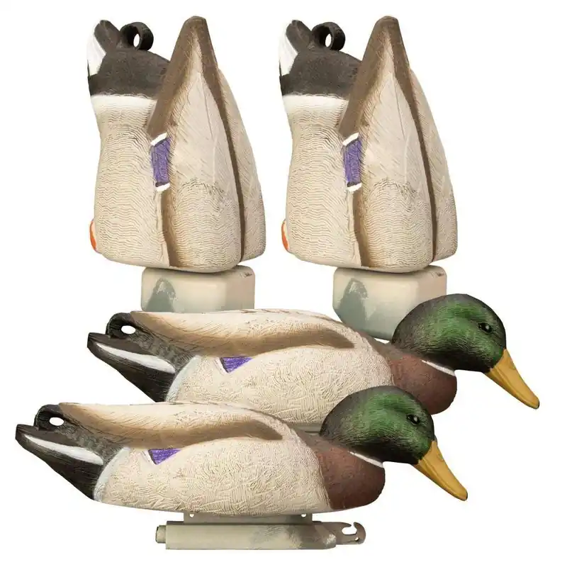 Magnum Mallard Feeder Pack Foam Drakes (2 butts2 skimmers) Drakes (4pk)