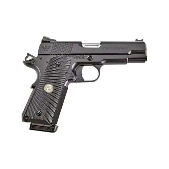 CQB Commander Compact 9mm 4.25in Black Armor Tuff (1) 8rd/(1)10rd Mag