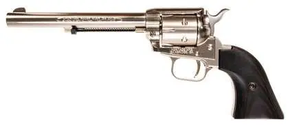 HERITAGE 22LR 6.5" FS NICKEL WOOD GRIPS