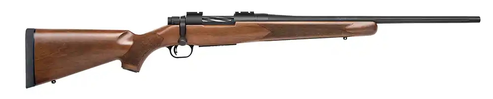 Mossberg Patriot Youth Bolt 7mm-08 Rem 20" 5+1 Walnut Stock Blued