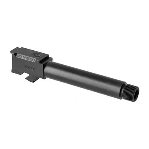 SilencerCo AC862 Threaded Barrel 9mm Luger 4.01" fits Glock 19 Black 416R Stainless Steel