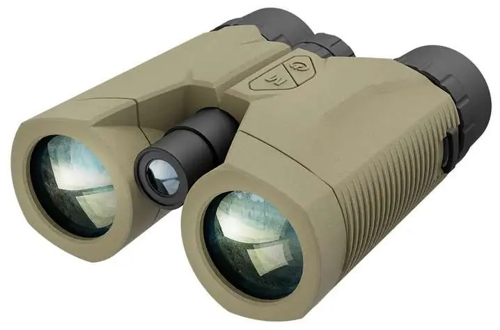 ATN BINO 10X42 LRF SERIES ARMY BROWN 3000 YARD W/ CARRY CASE
