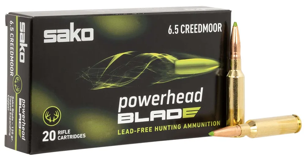 SAKO JAS-PHB65CM/120B?? 65CRD 120G PWR BLDE 20 Round Box