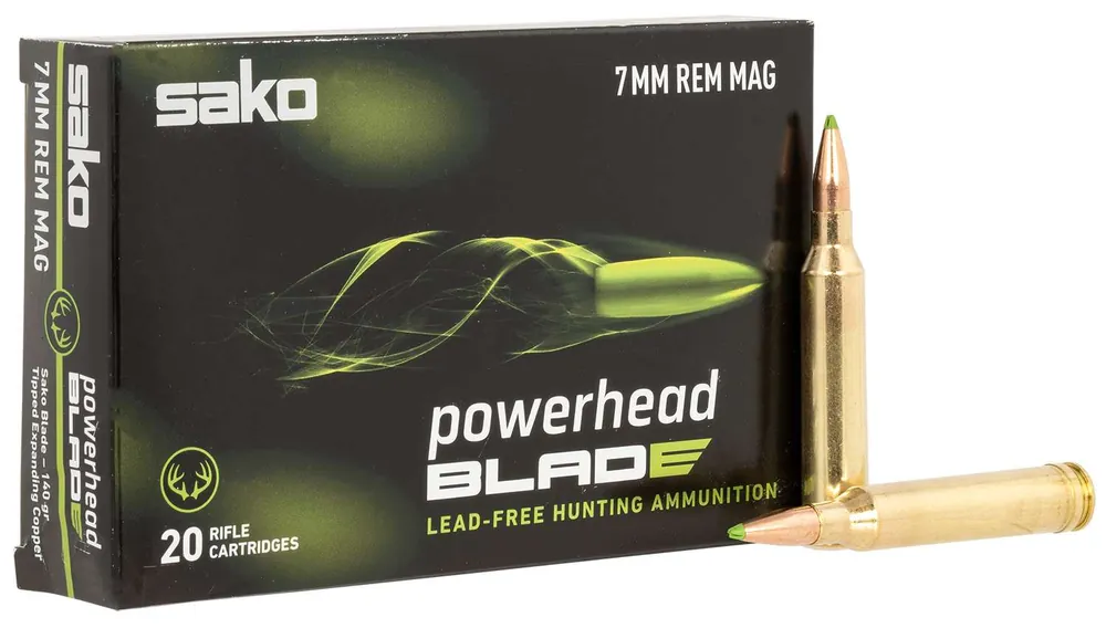 SAKO JAS-PHB7MMRM/140B?? 7MM MG 140G PWR BLDE 20 Round Box